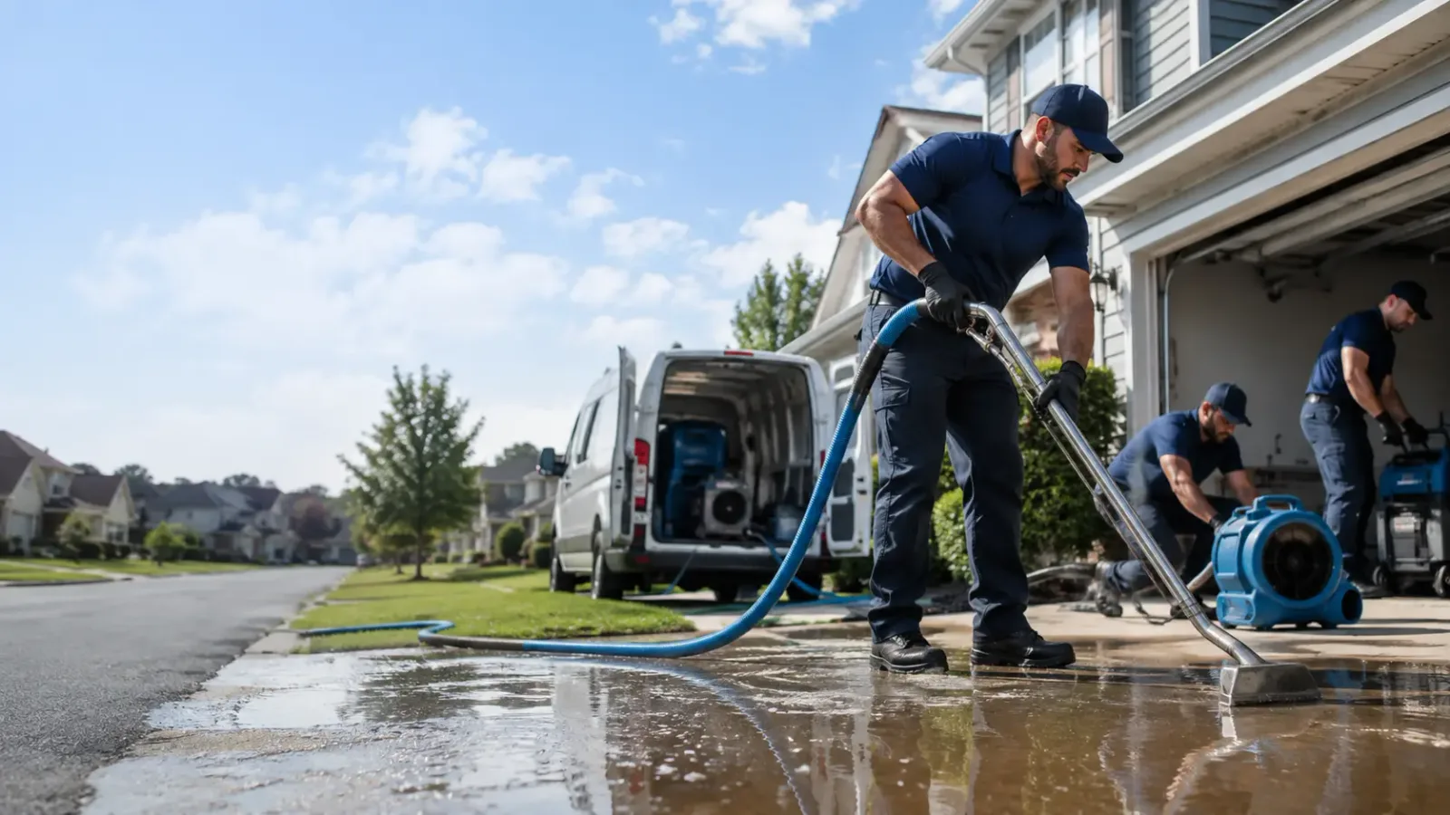 Flood Damage Restoration in Long Barn, CA